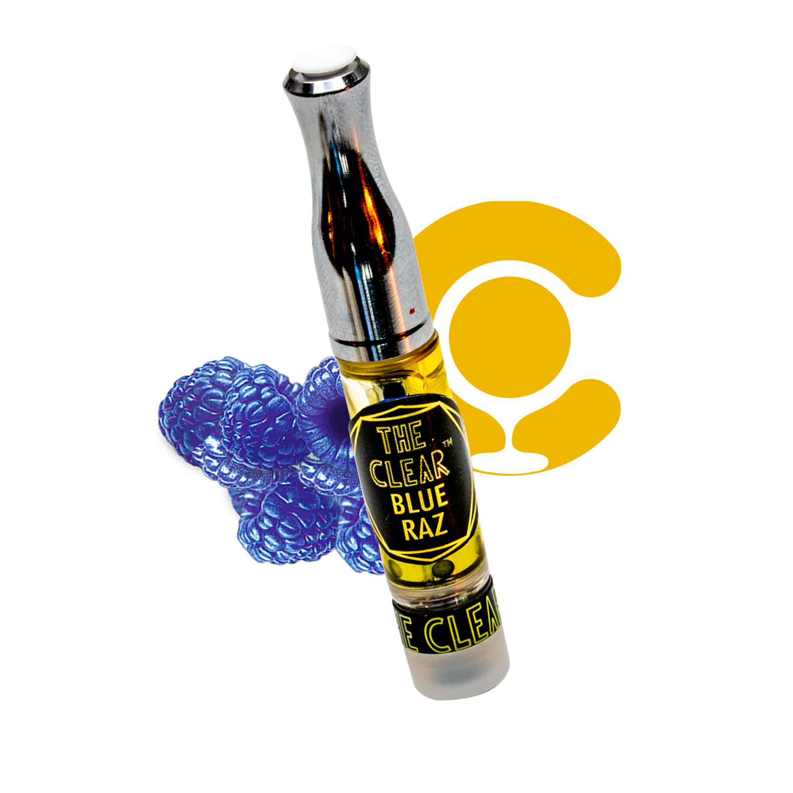 The Clear Elite Cartridge Blue Raz 1000mg Leafly